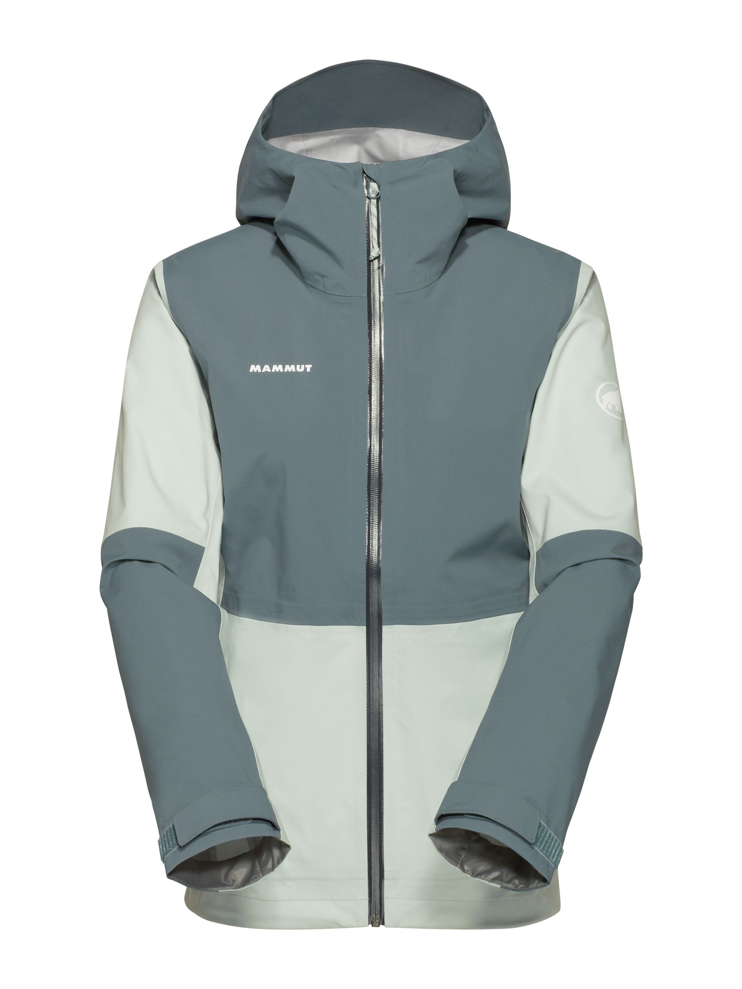 MAMMUT Outdoor Jacket in Grey: front
