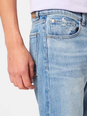 7 for all mankind Slimfit Jeans 'Wander' i blå