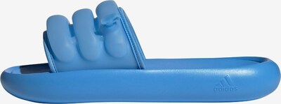 ADIDAS SPORTSWEAR Claquettes / Tongs en bleu, Vue avec produit