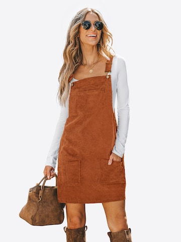Cupshe Summer Dress in Orange: front