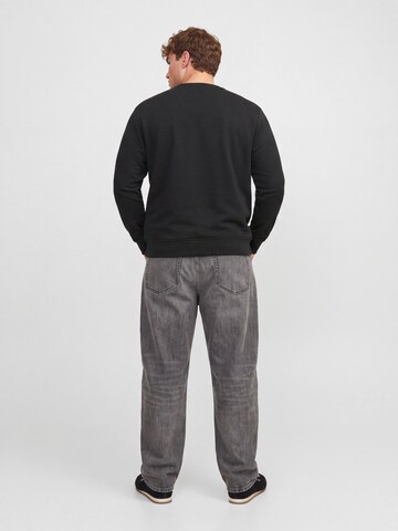 Jack & Jones Plus Sweatshirt 'JJBUSTER' i svart
