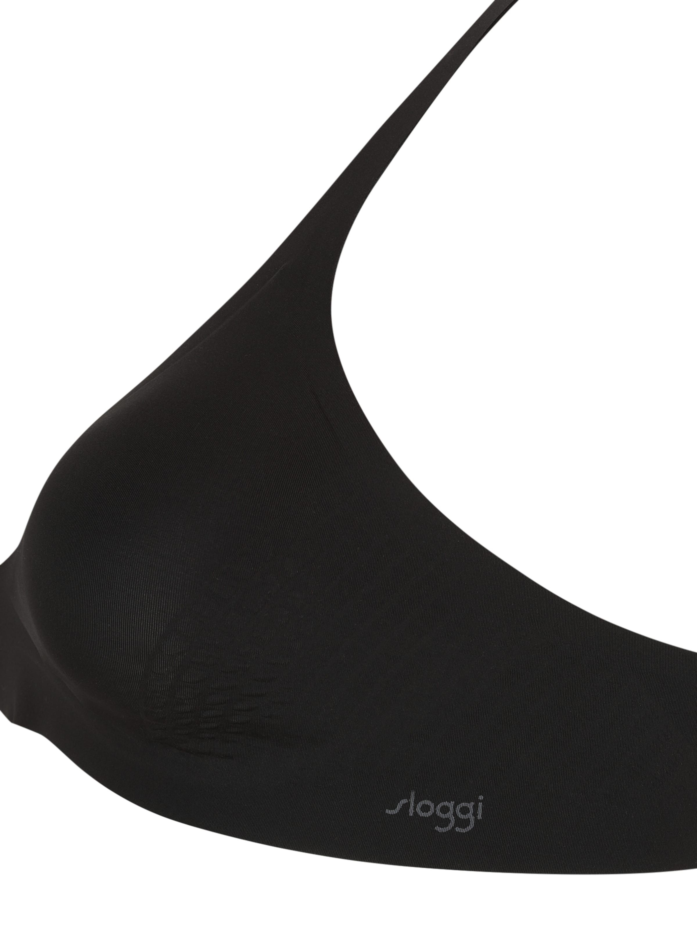 SLOGGI T-shirt Bra 'BODY ADAPT' in Black