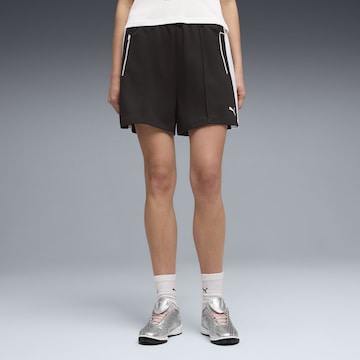 PUMA Loosefit Shorts 'T7' in Schwarz: Vorderseite