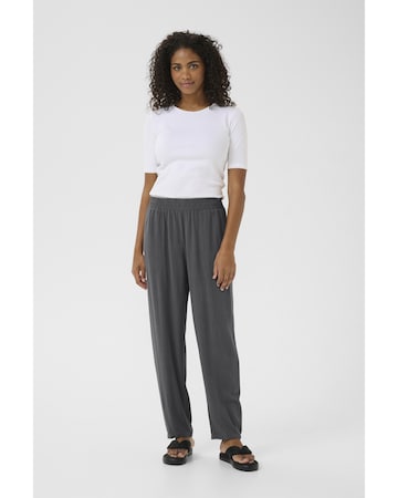 Kaffe Tapered Broek 'Aliny' in Grijs