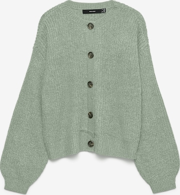 VERO MODA Вязаная кофта 'VMLEA' в Зеленый: спереди