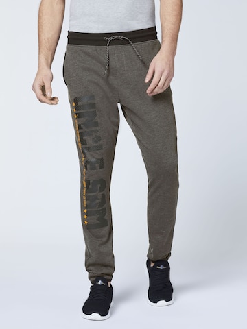 UNCLE SAM Regular Pants in Grey: front
