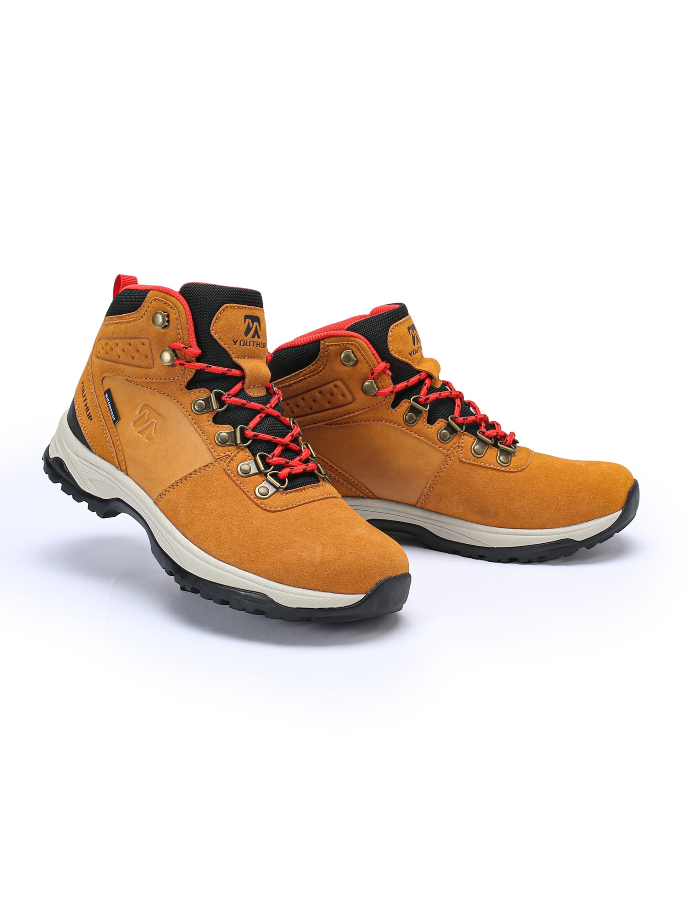 YOUTHUP Sneaker high 'SCHUTZENGEL' in Braun