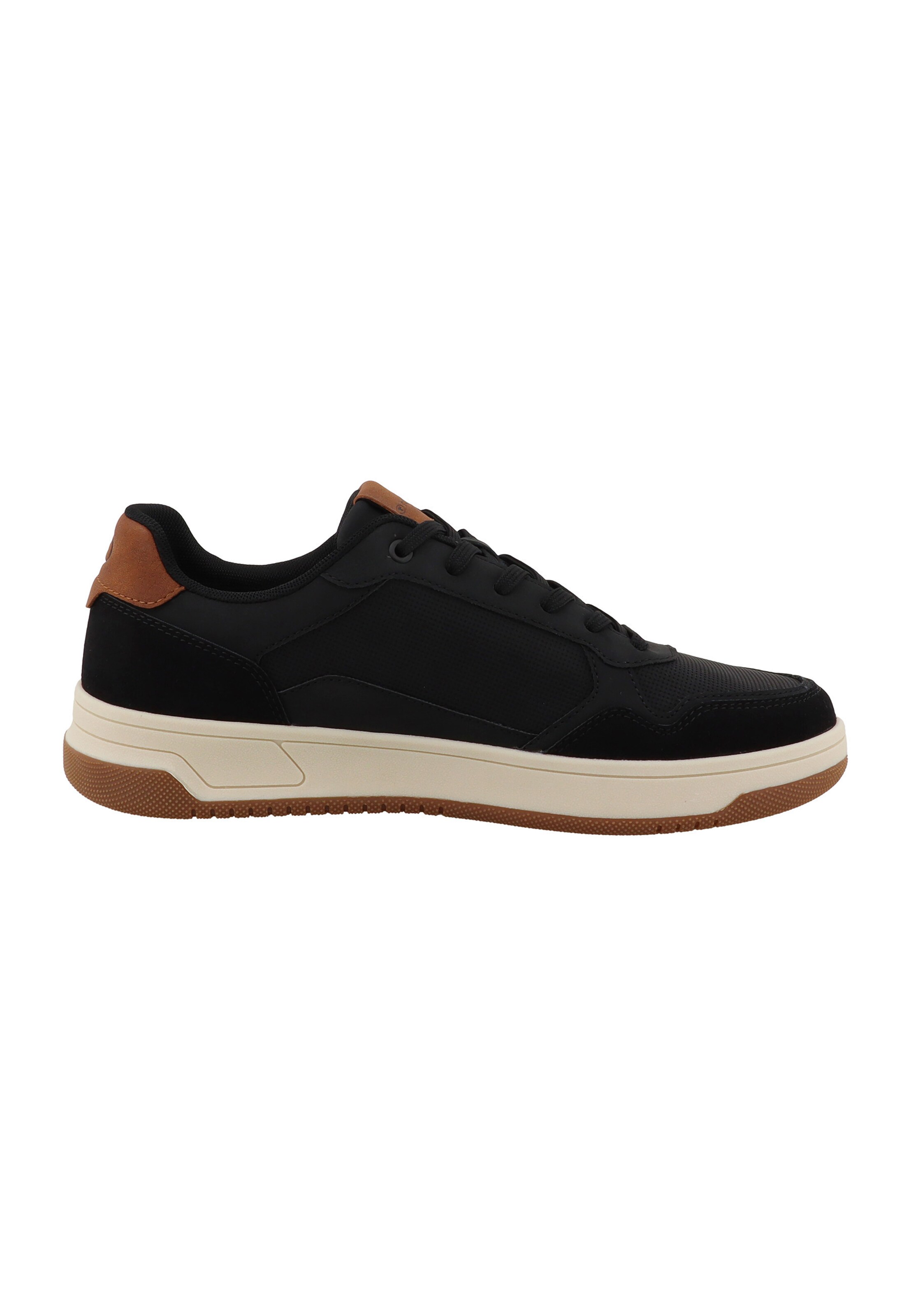 TOM TAILOR Sneakersy niskie w kolorze czarny: przód