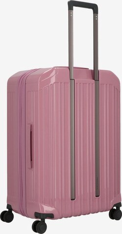 Piquadro Trolley 'PQ-Light 4' in Roze