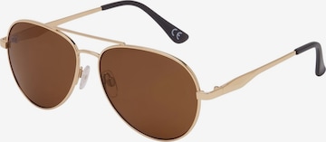 Maxte Sonnenbrille 'Solo-Solis Pilot' in Braun: Vorderseite