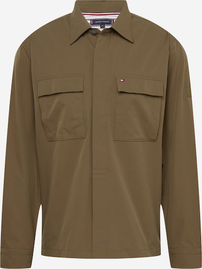 TOMMY HILFIGER Hemd in navy / khaki / rot / weiß, Produktansicht