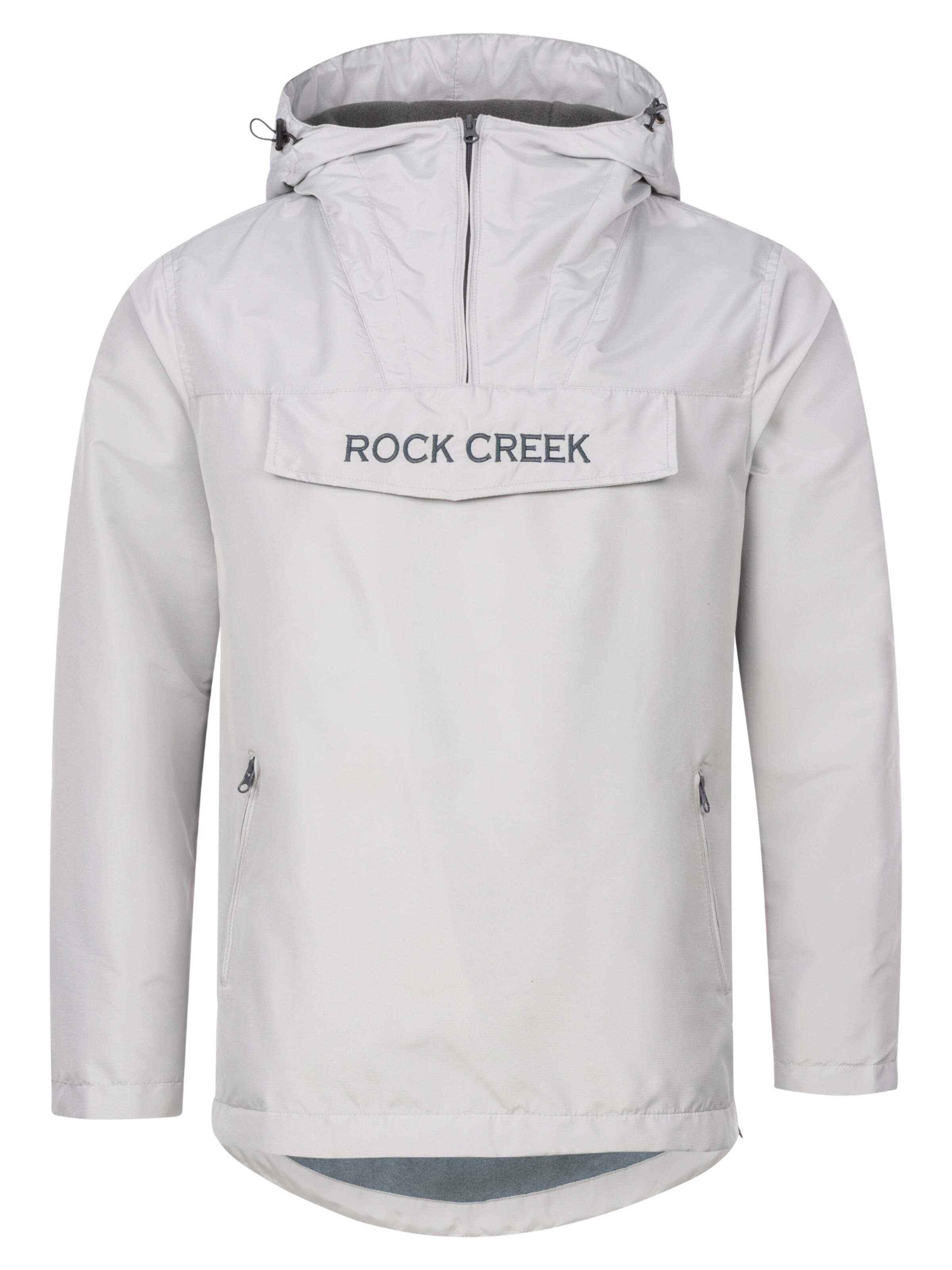 Rock Creek Jacke in Grau: Vorderseite