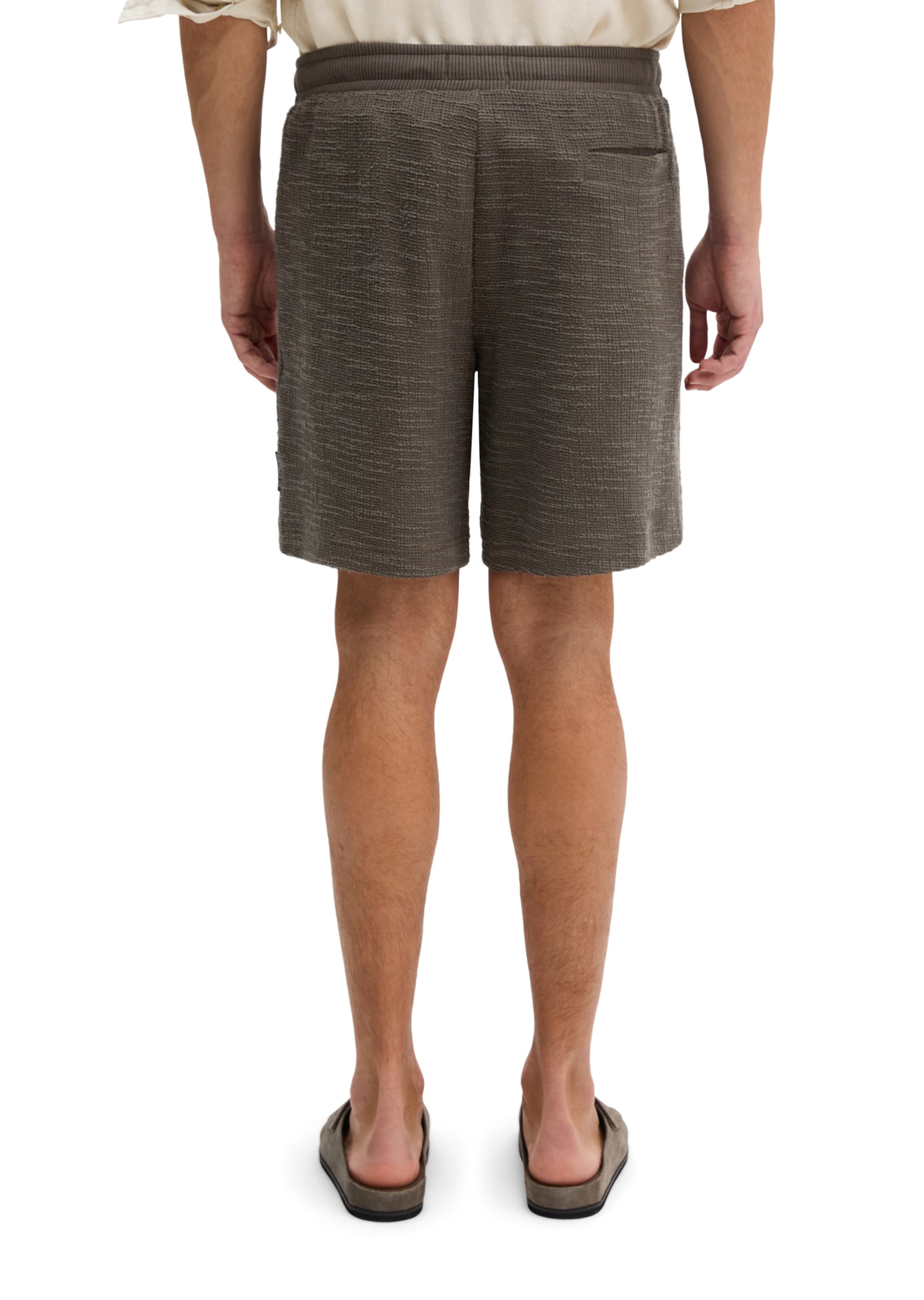 Marc O'Polo Loosefit Broek in Bruin