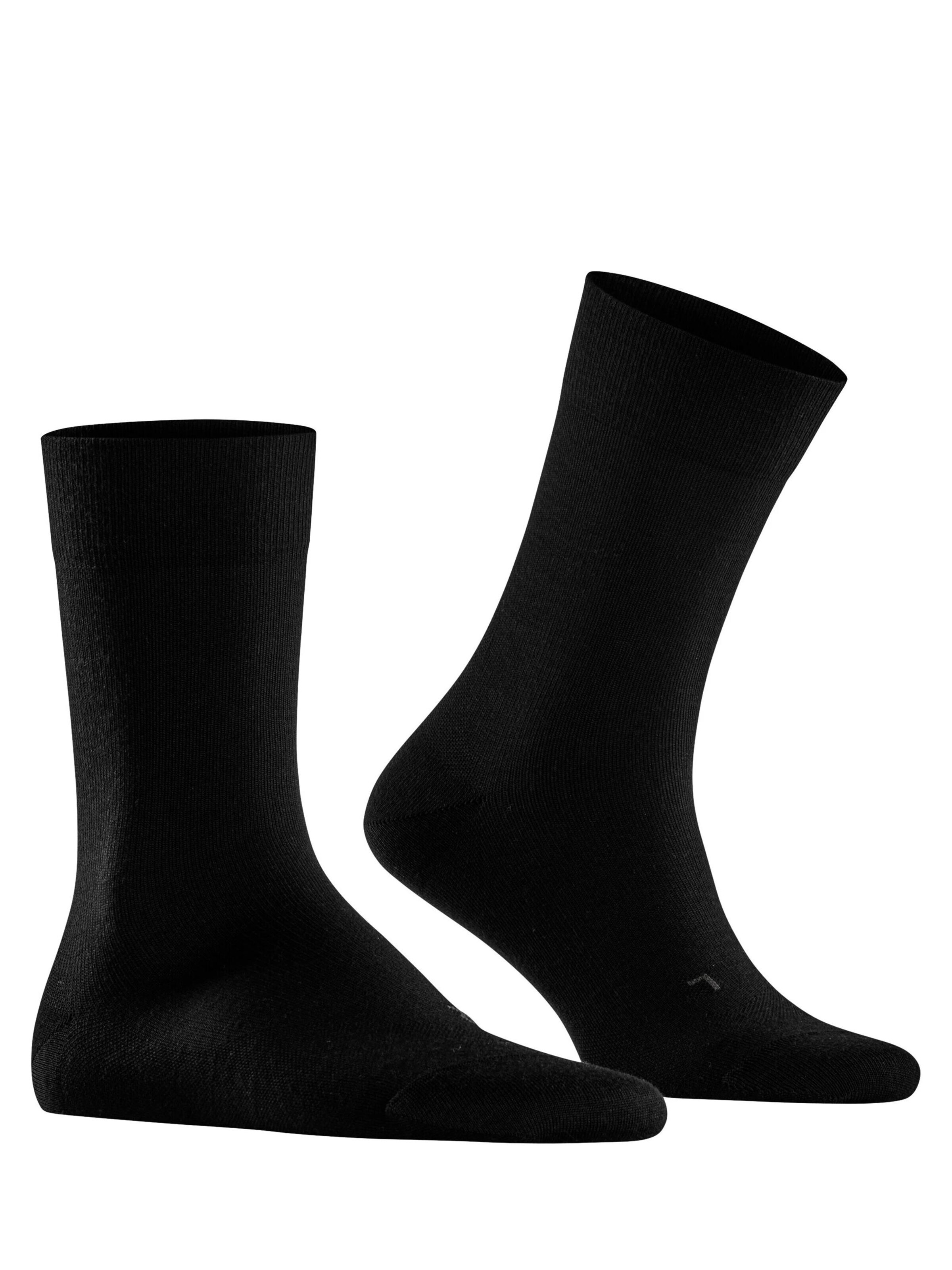 FALKE Socken 'Stabilizing Wool Everyday'‌ in Schwarz