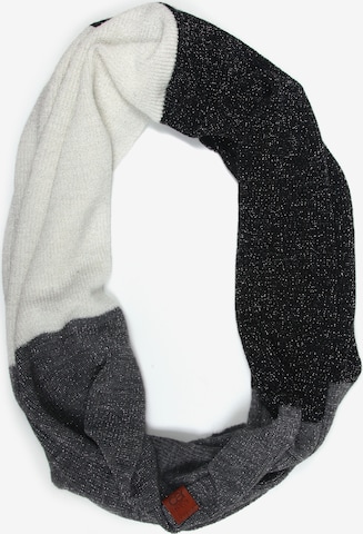 COLLEZIONE ALESSANDRO Schlauchschal 'Bianca' in Schwarz: Vorderseite