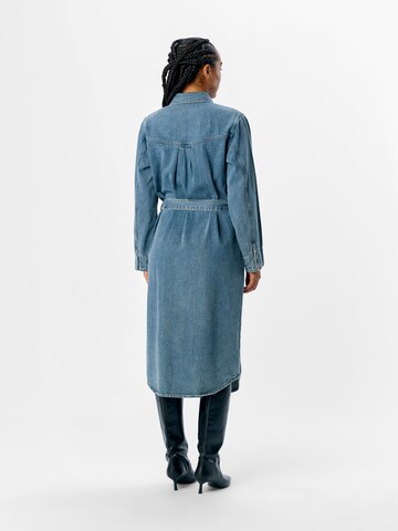 Rochie tip bluză 'Dayan' de la OBJECT pe albastru
