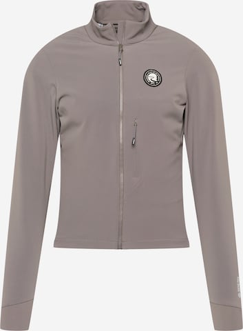 Veste de sport 'Wanderfalke' Maloja en gris : devant