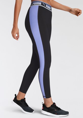 PUMA Skinny Sportbyxa i svart