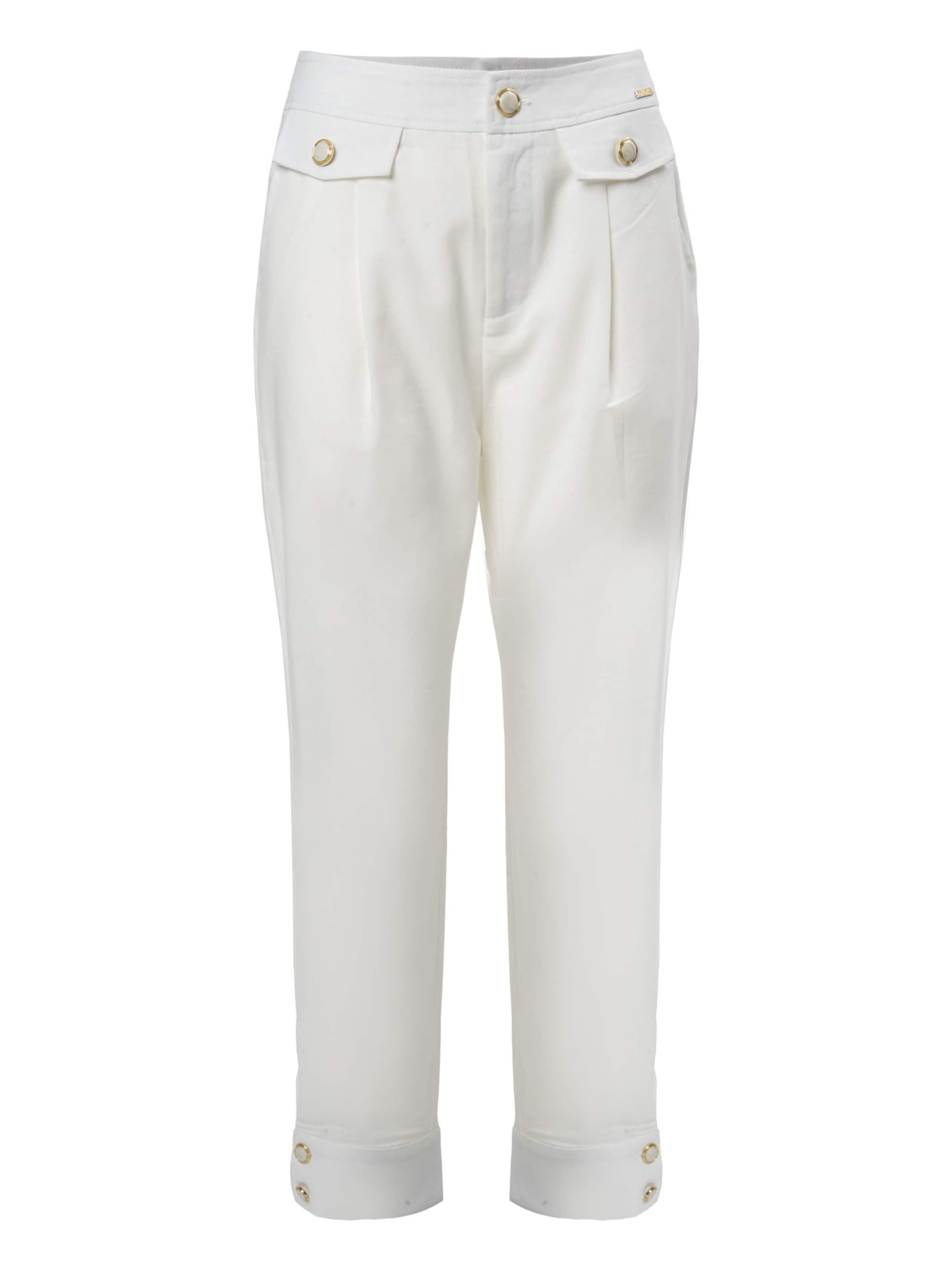 Influencer Kalhoty se sklady v pase - bílá, Produkt