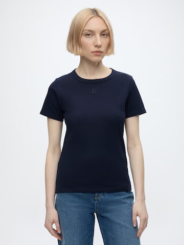 HUGO T-Shirt 'Deloris' in Blau: Vorderseite