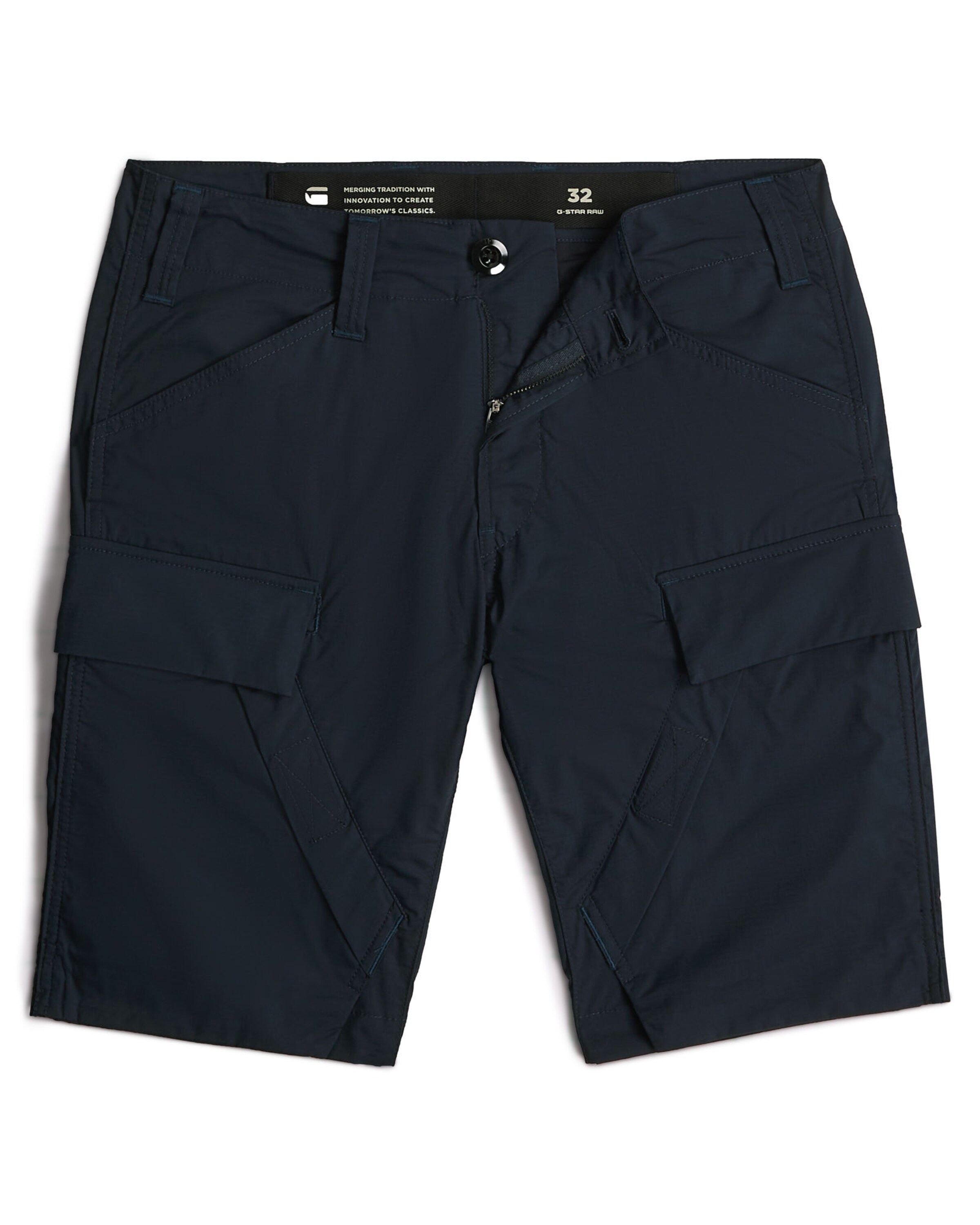 G-STAR Regular Cargobroek in Blauw: voorkant