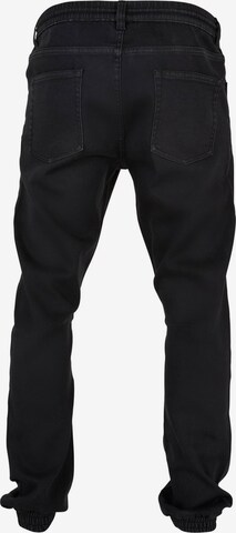 Urban Classics Tapered Jeans i sort