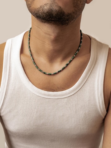 Hey Happiness - Cadena 'Chunky' en plata: frente
