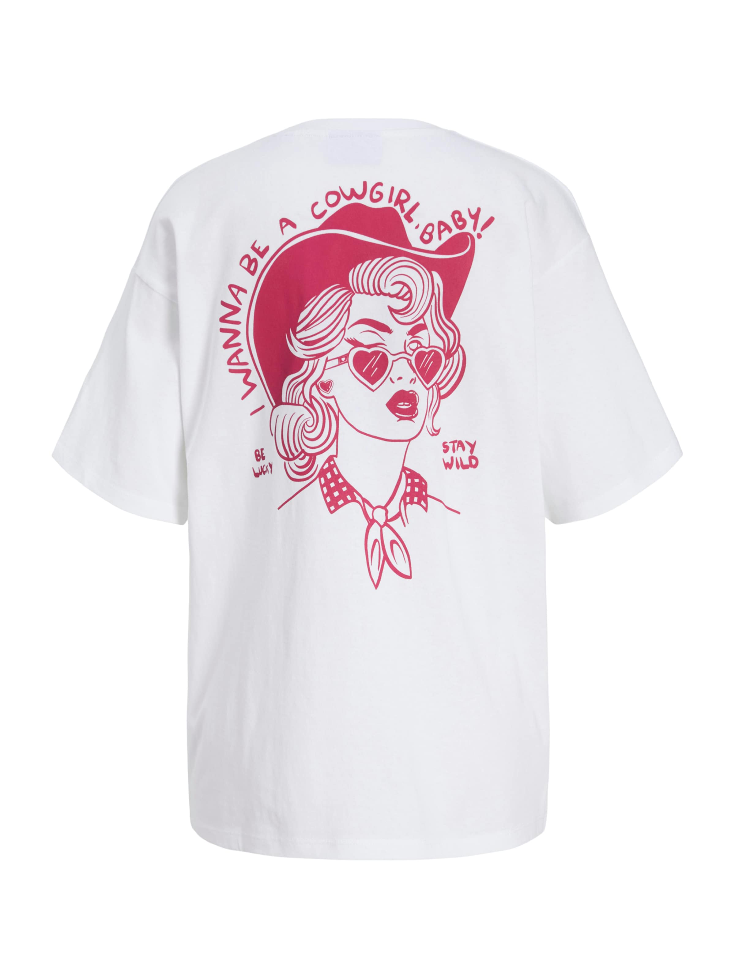 balta JJXX Marškinėliai 'JXMILLOW'