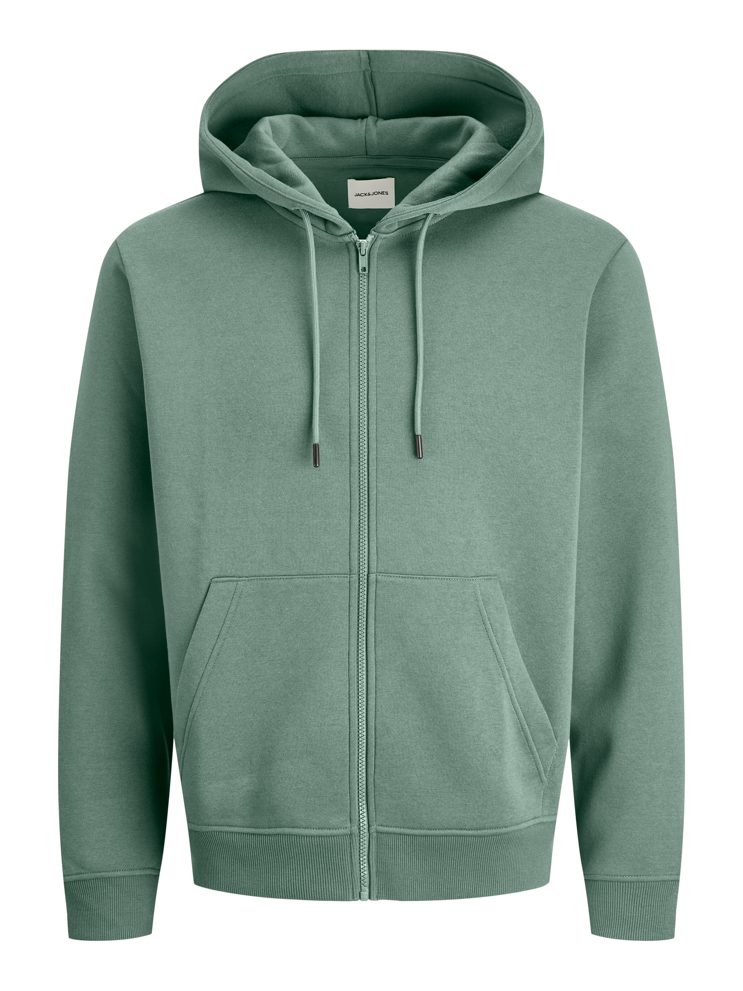 JACK & JONES - Casaco em moletão 'Bradley' em verde: frente
