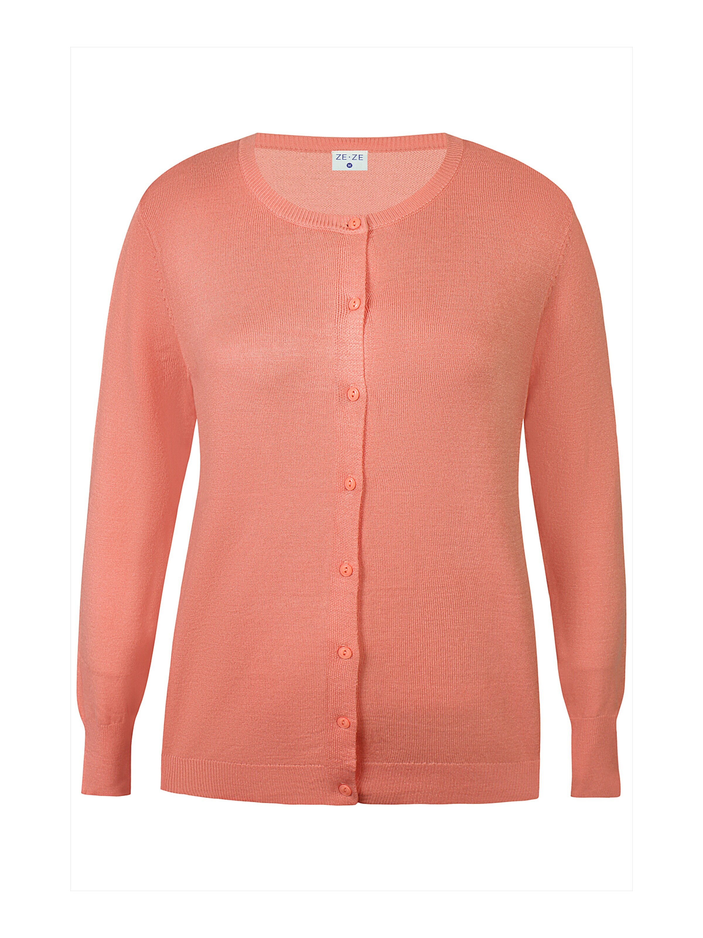 ze-ze Knit cardigan 'Norma 106' in Orange: front