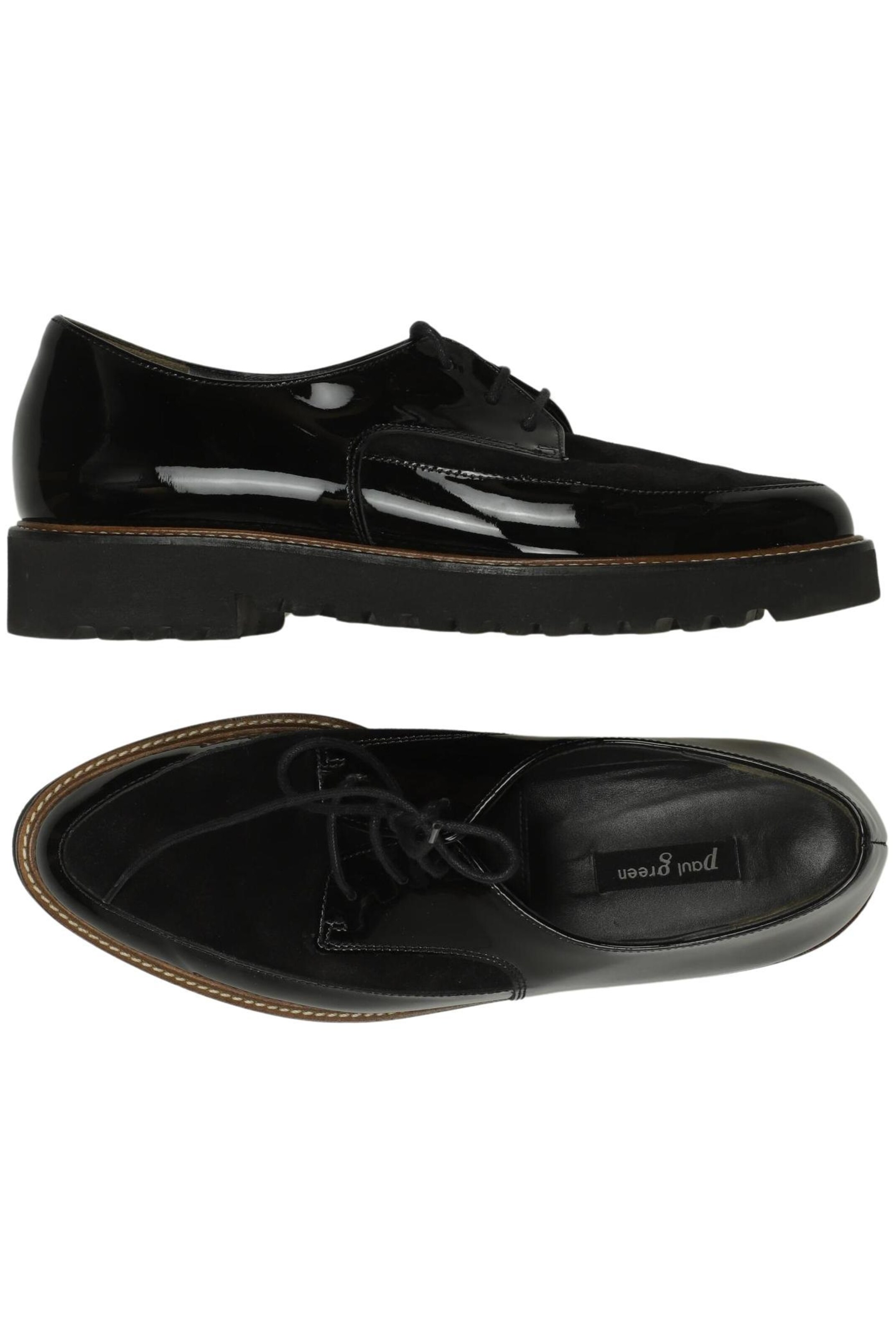 Paul Green Flats & Loafers in 36 in Black: front