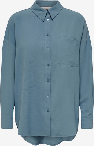 ONLY Blouse 'METTE' in Blue: front