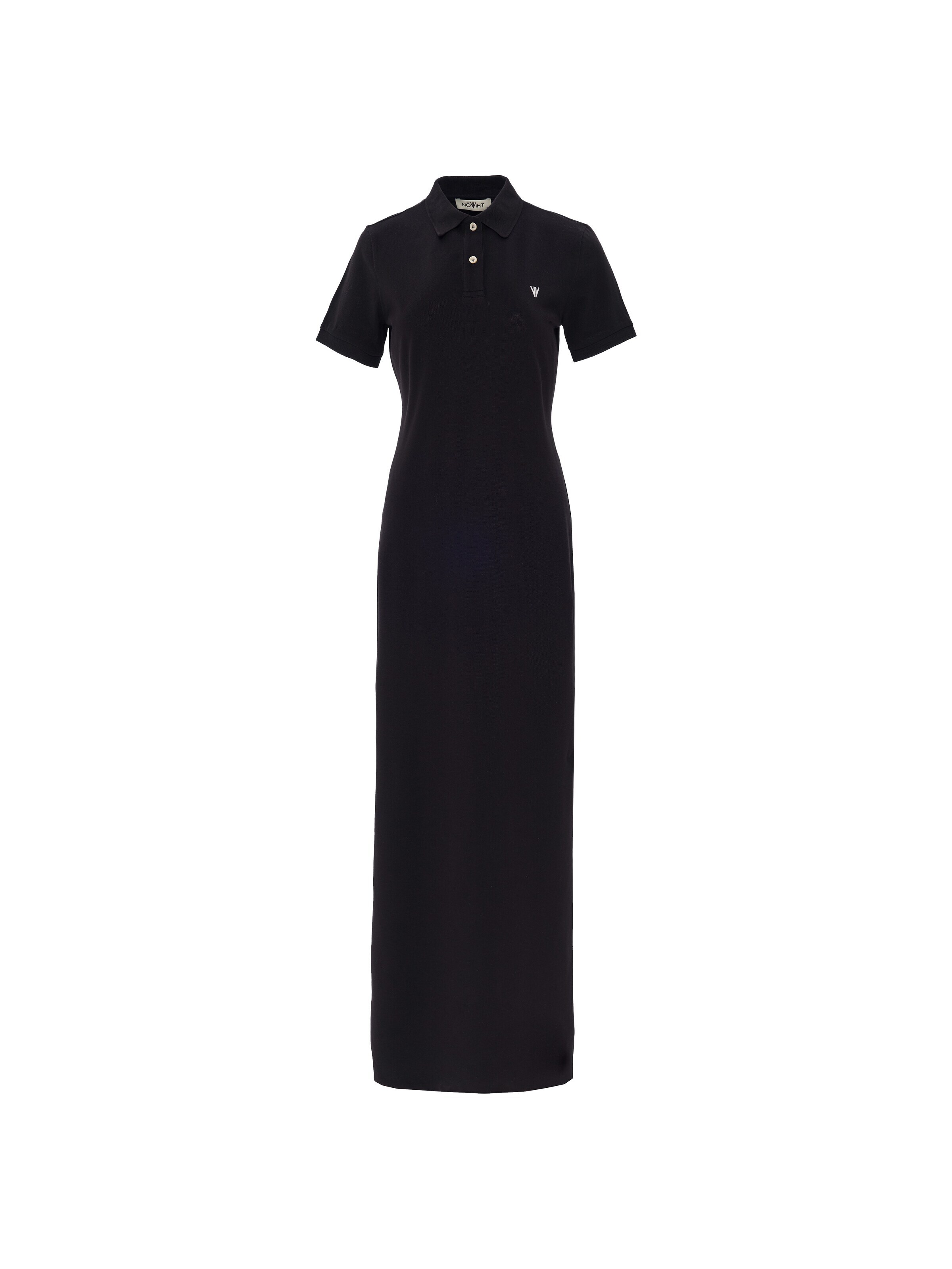 Robe 'Carmela' NOWIHT en noir : devant