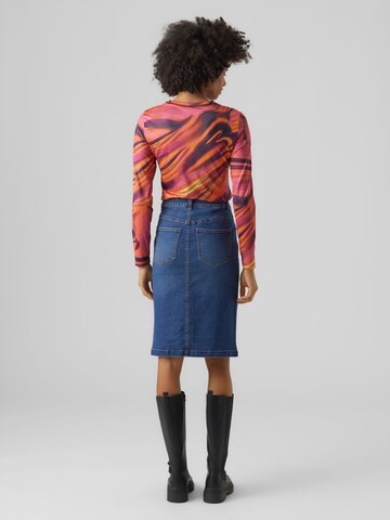 VERO MODA - Camisa 'GITTE' em laranja