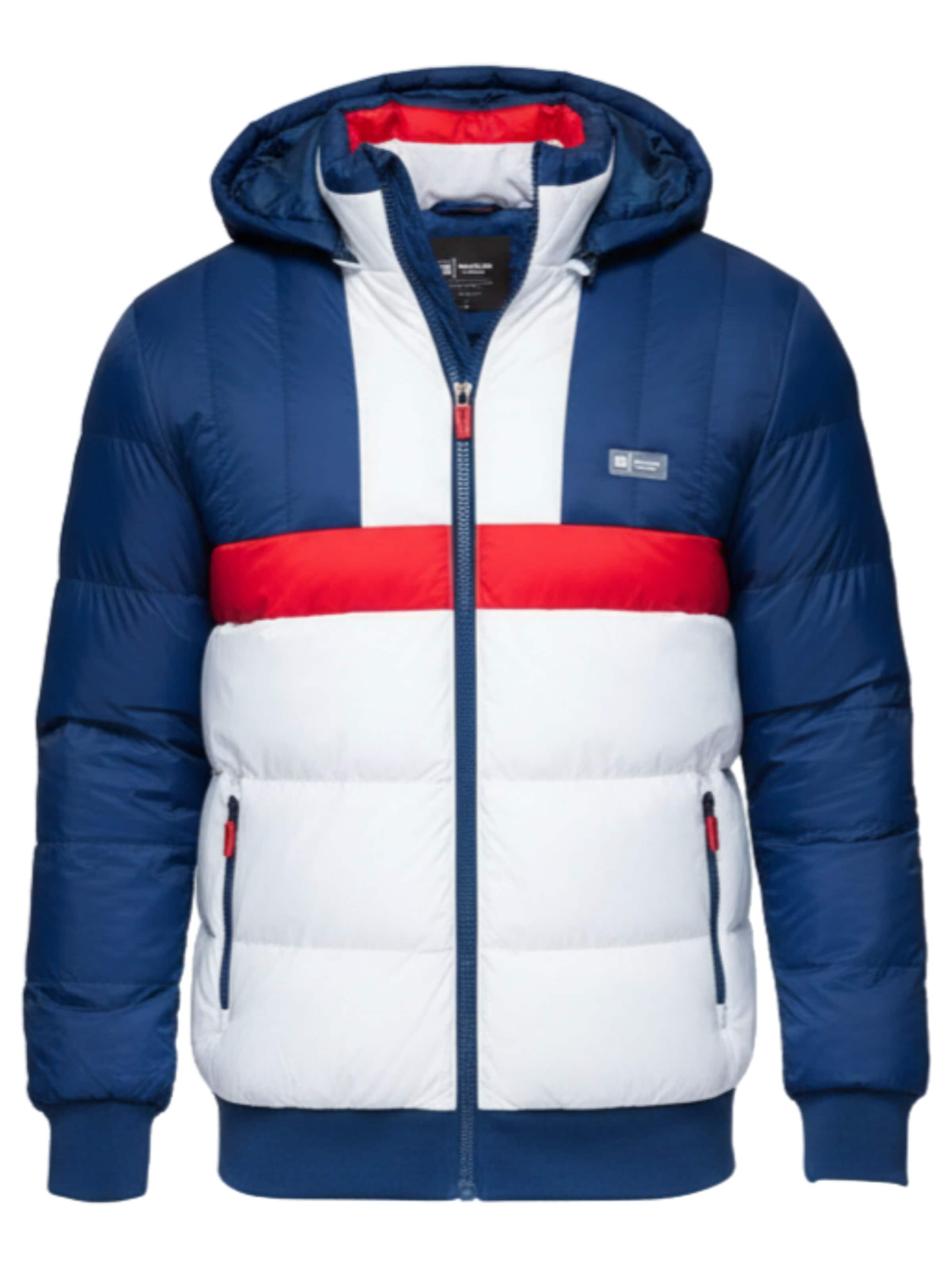 Veste d’hiver Ombre en bleu : devant