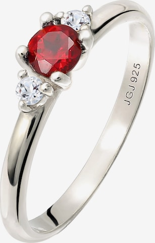 Bague ELLI PREMIUM en argent : devant