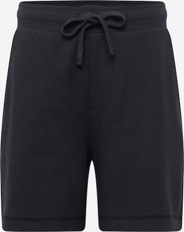 Marc O'Polo Loosefit Shorts  (GOTS) in Schwarz: predná strana