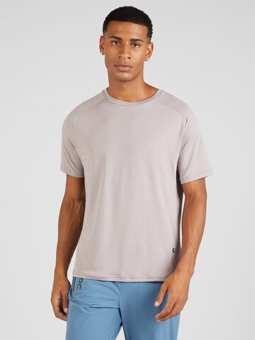 On - Camiseta 'Focus' en gris: frente