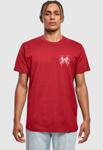 Merchcode Shirt 'Sleep Token - Grunge' in Rot: Vorderseite
