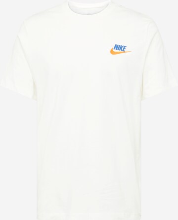 Nike Sportswear T-Shirt 'CLUB+' in Beige: predná strana