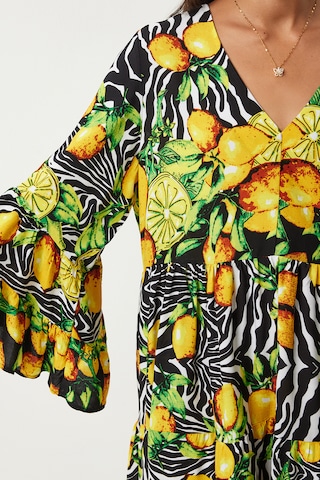 Happiness İstanbul Šaty – žlutá