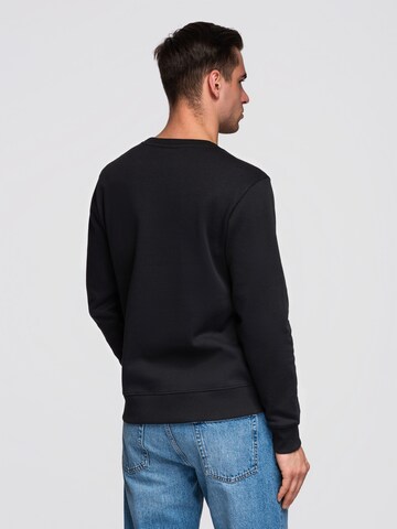 Sweat-shirt 'OM-SSBN-0271' Ombre en noir