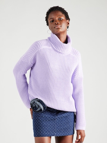 comma casual identity - Pullover em roxo: frente