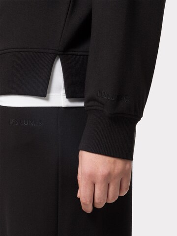 Les Lunes Sweatshirt 'Bonniee Sweatshirt' in Schwarz