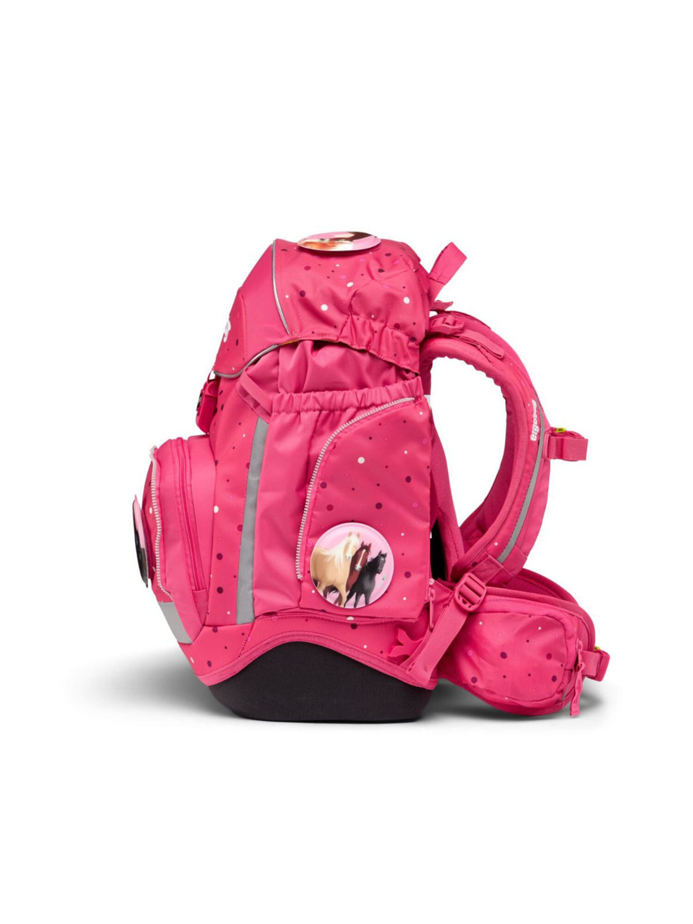 ergobag Rucksack 'Set 6tlg'‌‌‌‌‌‌‌‌‌‌ in Pink