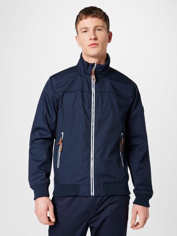 INDICODE JEANS Between-Season Jacket 'Ivano' in Blue: front