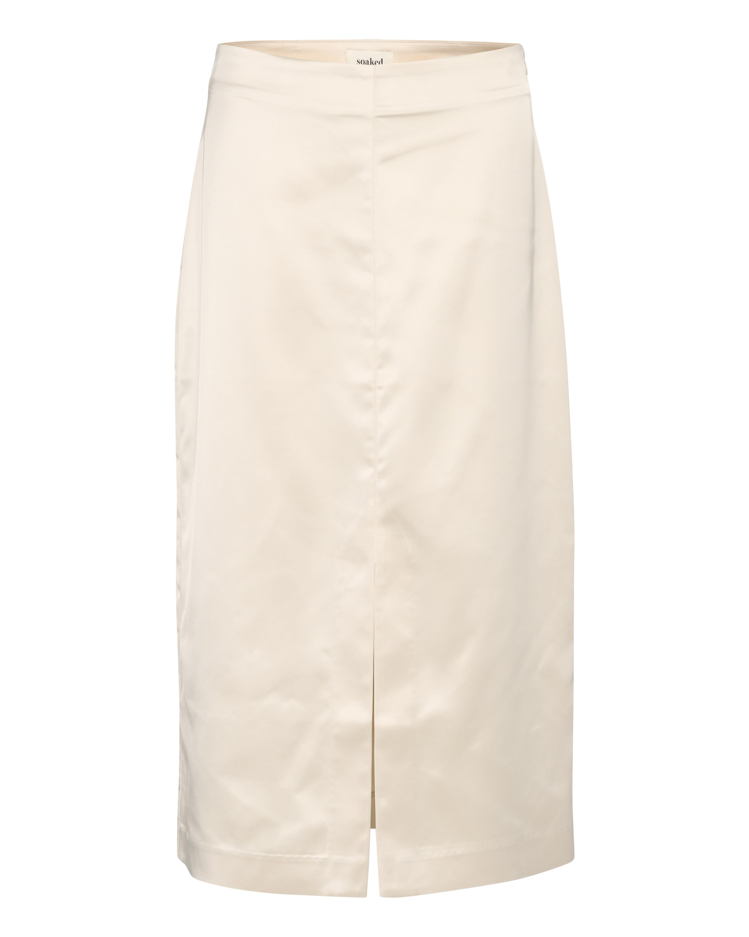 SOAKED IN LUXURY Rok 'Micaela' in Beige: voorkant