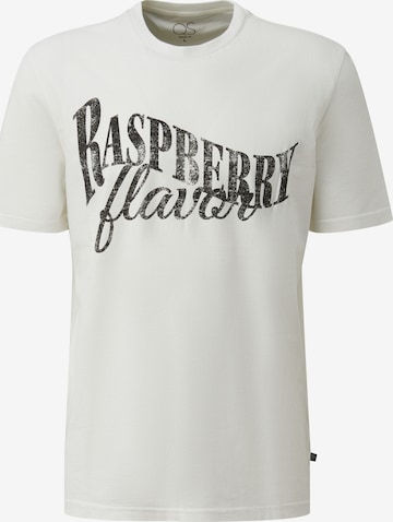 QS T-Shirt in Beige: Vorderseite