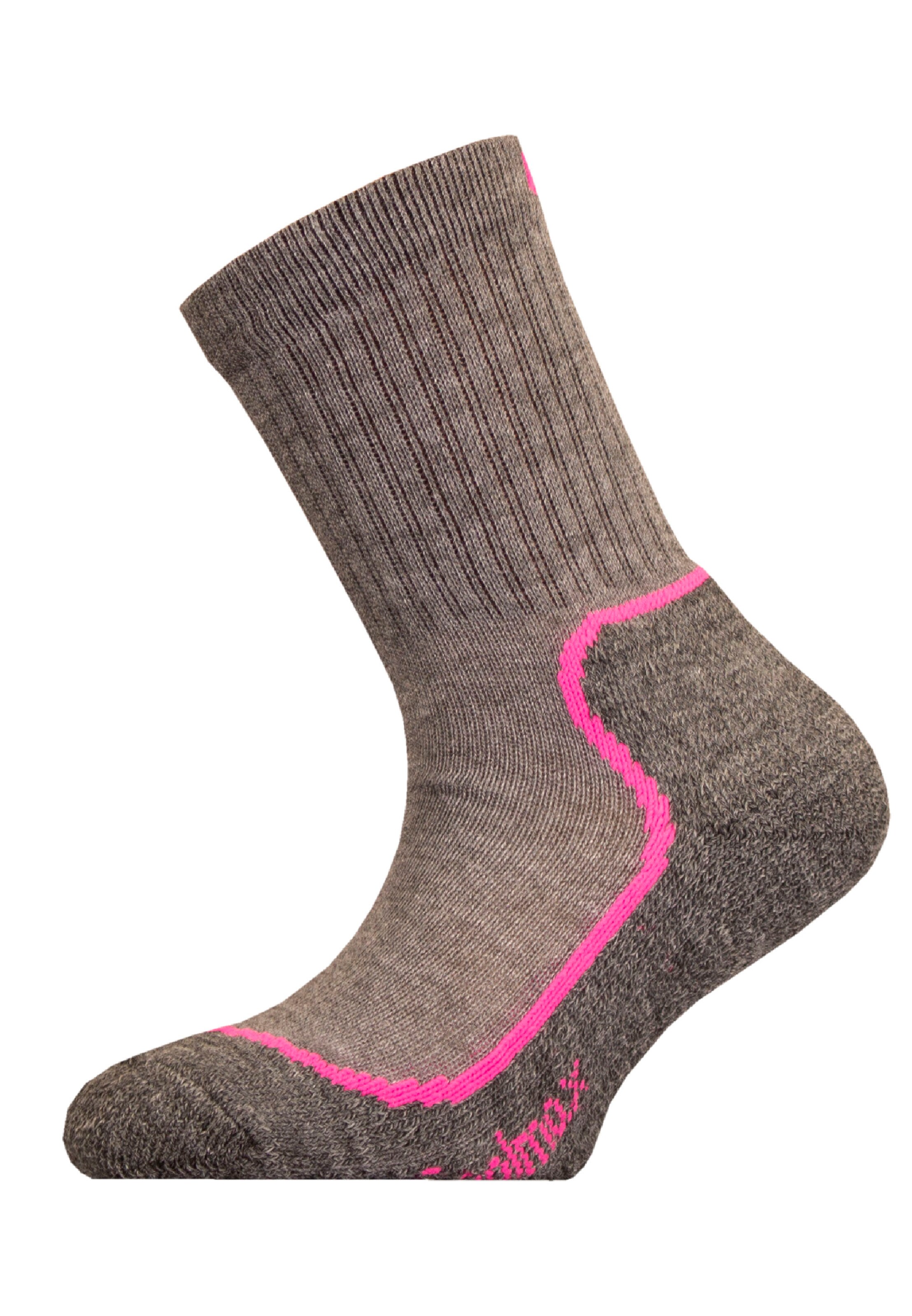 UphillSport Athletic Socks 'KEVO JR' in Brown: front