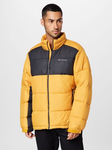 COLUMBIA Outdoor jacket 'Pike Lake' in Yellow: front